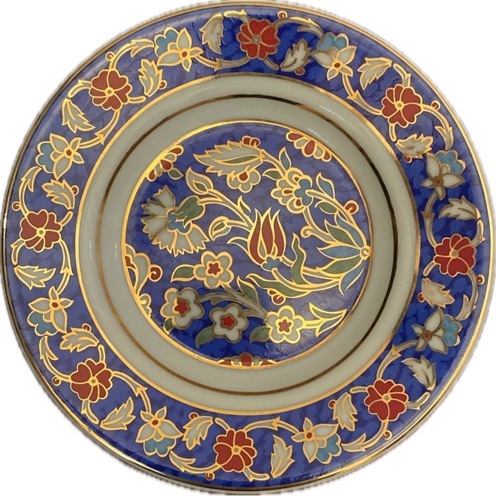 TURKISH AIRLINES KUTAHYA PORSELEN WALL HANGING PLATE